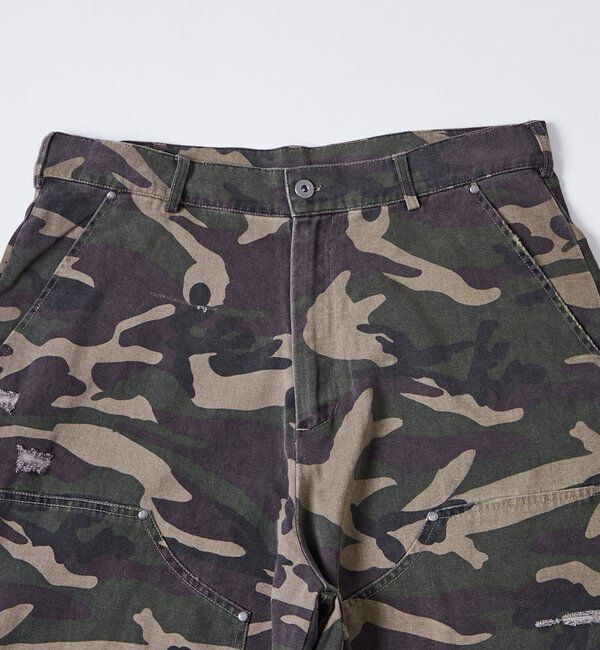  「KOOKY'N ダメージダックハーフパンツ」|チノ|