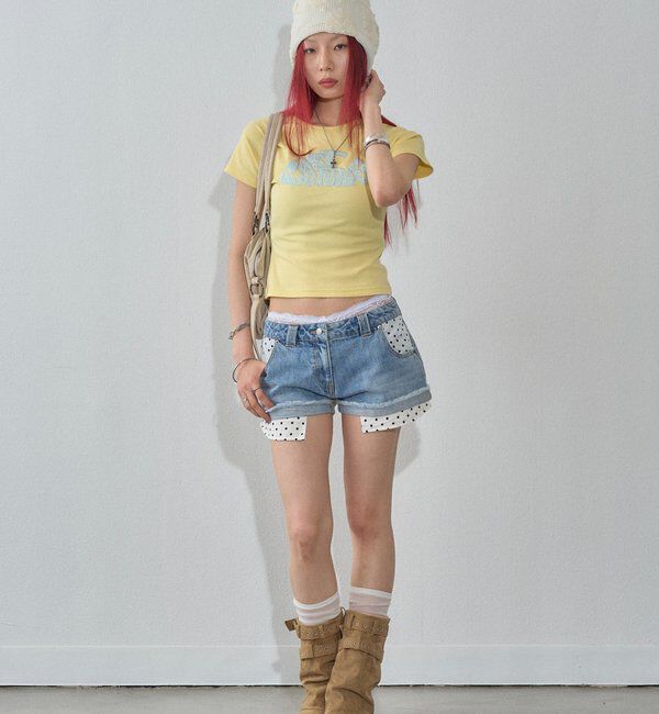  「デフォルメレースロゴチビT」|Tシャツ・カットソー|