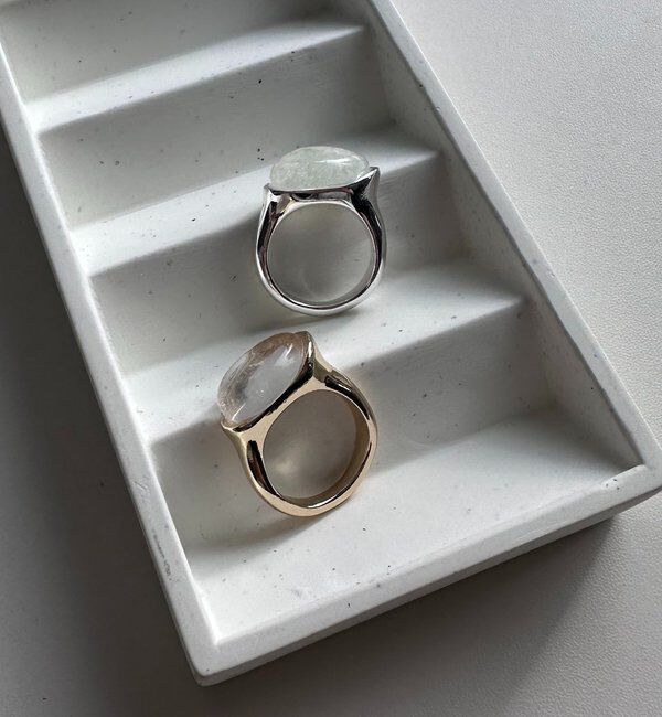  「〈GOLDY/ゴールディ〉ニュアンスクリアリング」|リング|