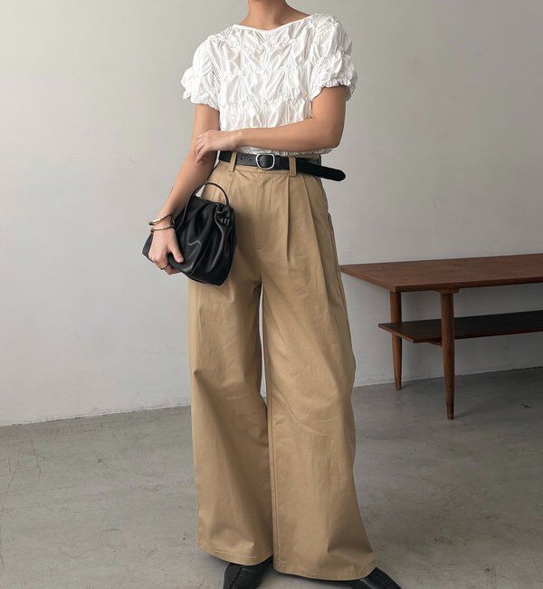  「【新色イエロー・チャコールグレー】シャーリングホイップＴ」|Tシャツ・カットソー|