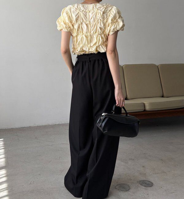  「【新色イエロー・チャコールグレー】シャーリングホイップＴ」|Tシャツ・カットソー|