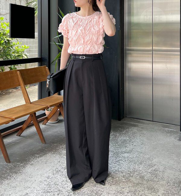  「【新色イエロー・チャコールグレー】シャーリングホイップＴ」|Tシャツ・カットソー|