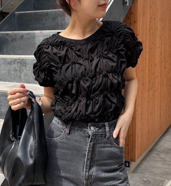  「【新色イエロー・チャコールグレー】シャーリングホイップＴ」|Tシャツ・カットソー|