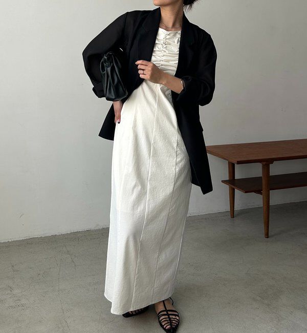  「【夏まで使える】シアーWジャケット」|テーラードジャケット|