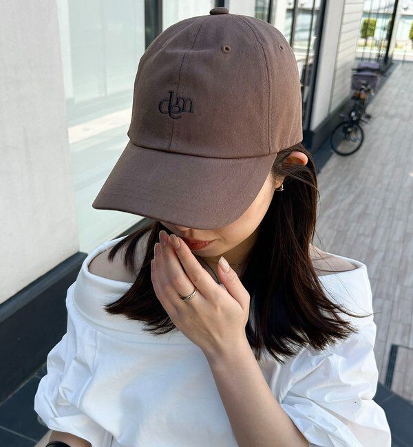  「【3色展開】ロゴCAP」|ハット|