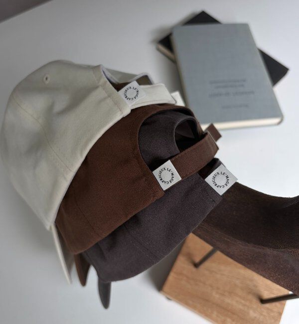  「【3色展開】ロゴCAP」|ハット|