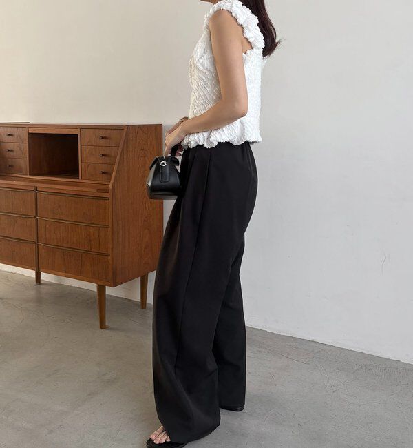  「ジャガードバルーンタンク」|シャツ・ブラウス|