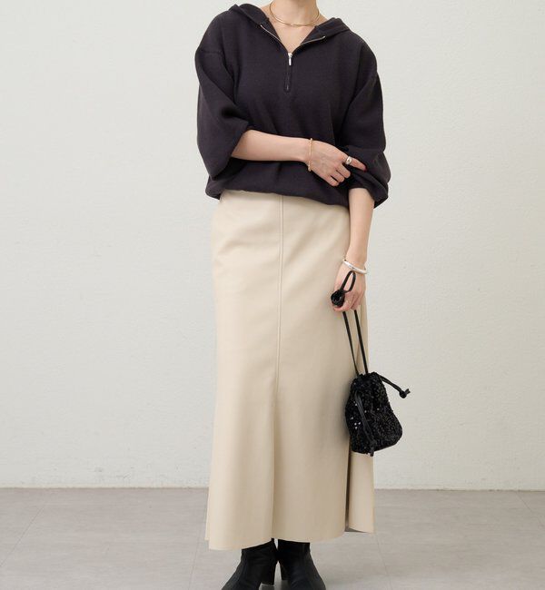  「レザーマーメイドスカート」|スカート|