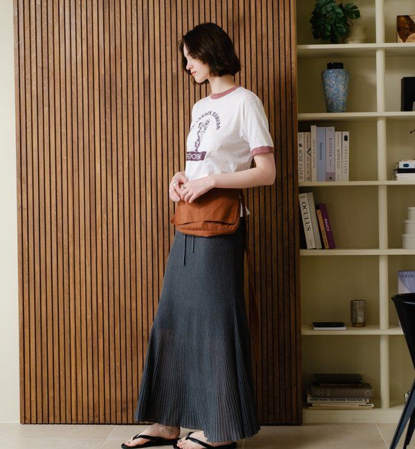  「シアープリーツニットスカート」|スカート|