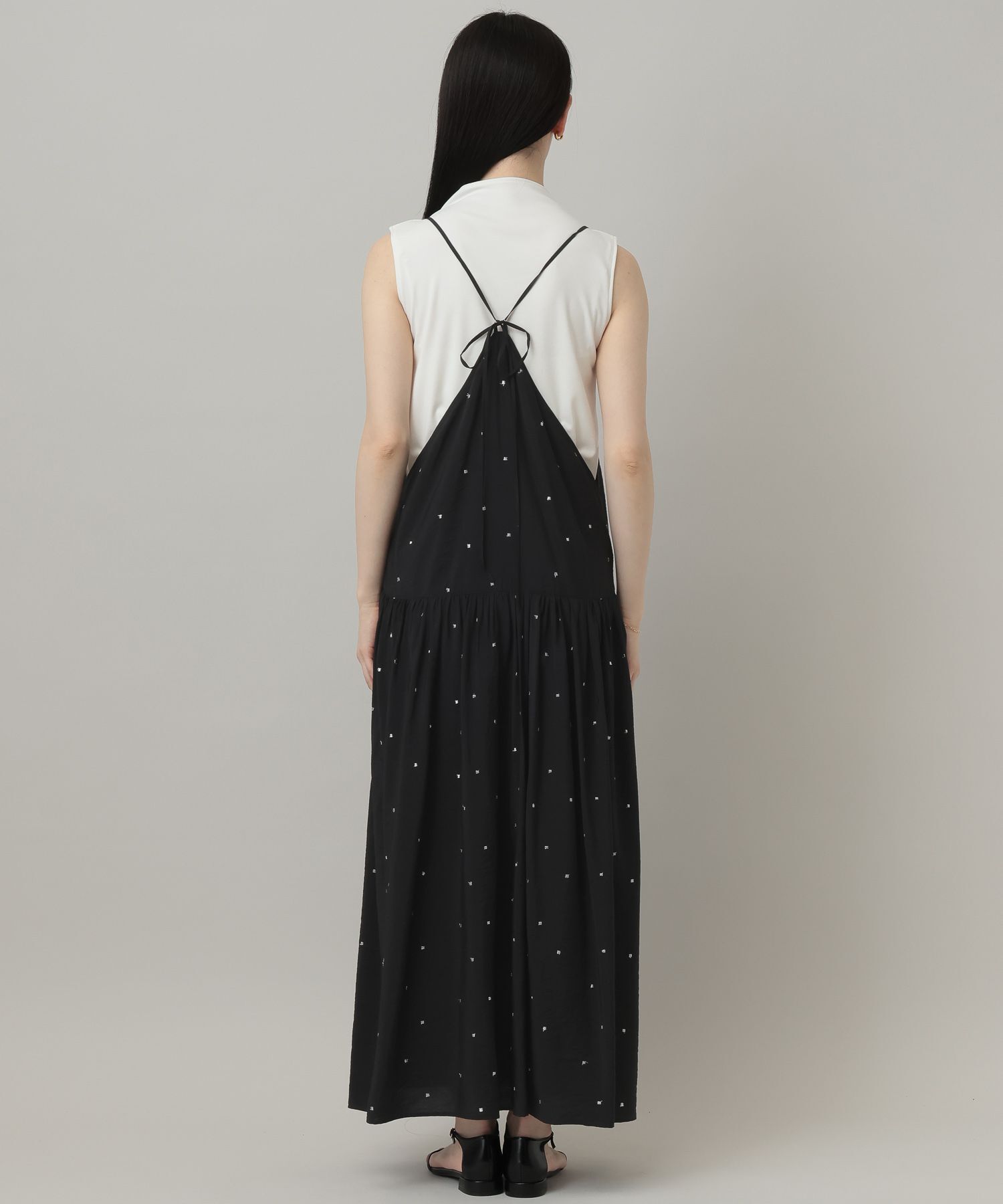 A part by 「ドットシシュウキャミワンピース」|ワンピース|