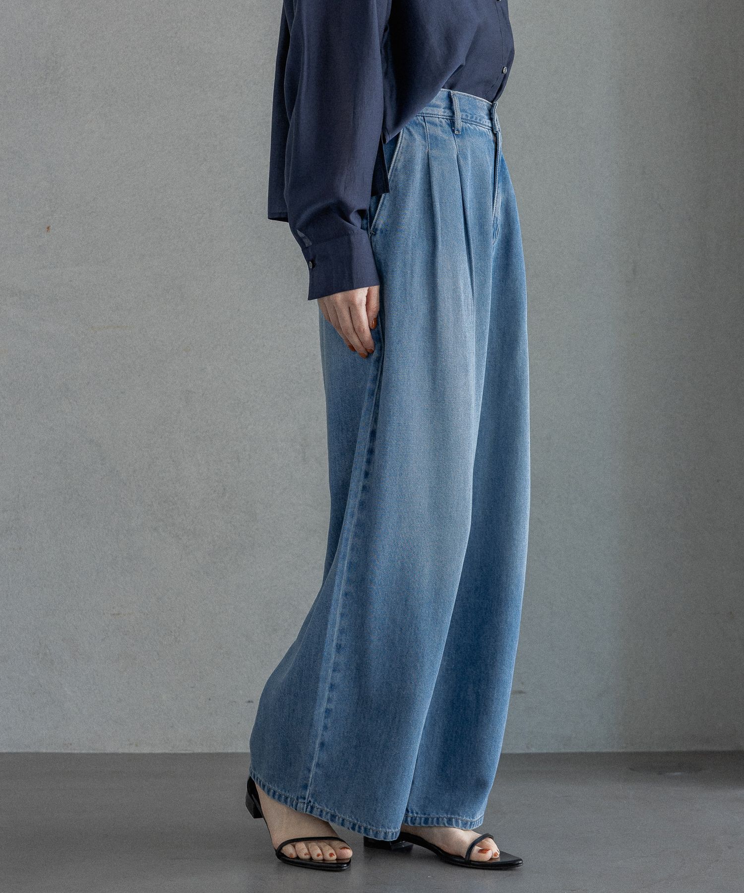 A part by 「テンセルデニムパンツ」|デニム|