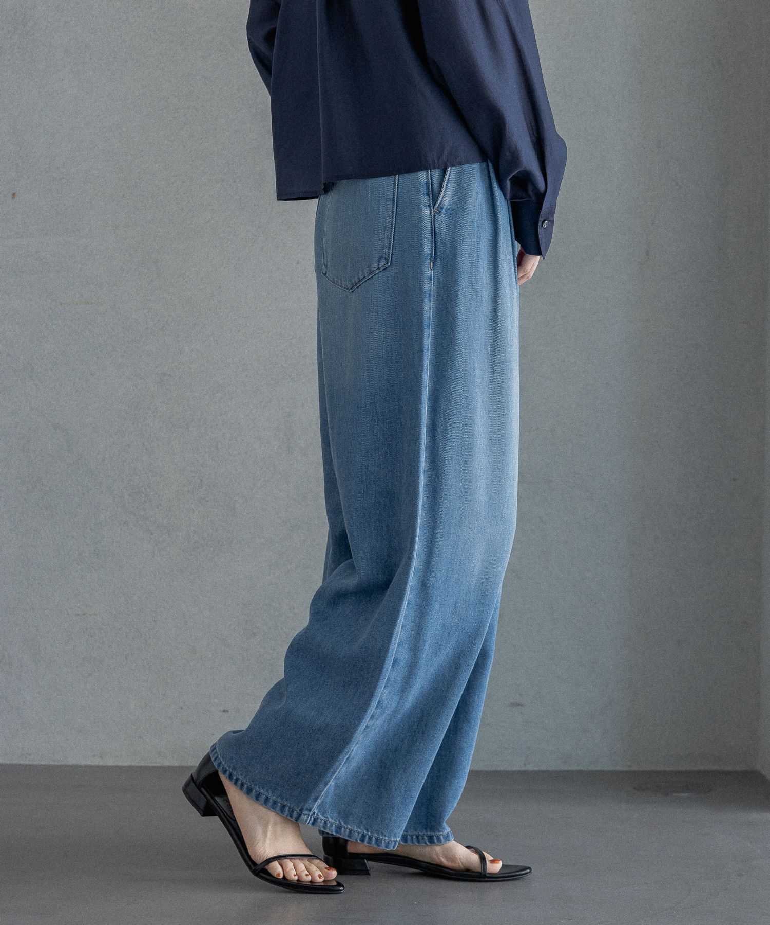 A part by 「テンセルデニムパンツ」|デニム|