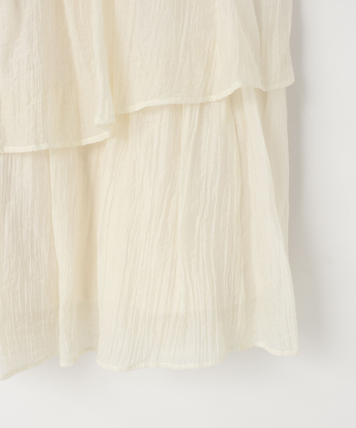 LOWRYS FARM「アシメティアードスカート」|スカート|