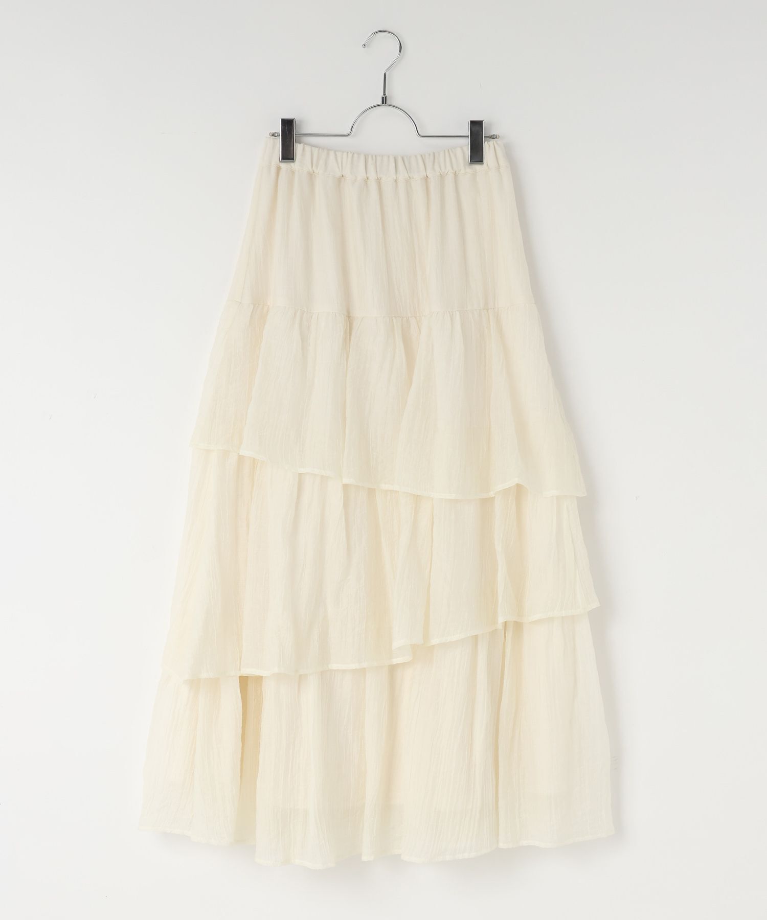 LOWRYS FARM「アシメティアードスカート」|スカート|