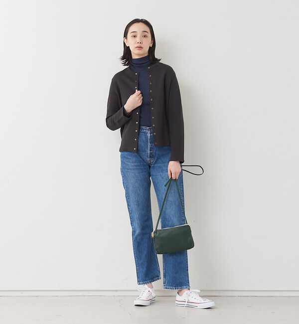 collex「ピュアウールリブタートルニット」|ニット・セーター|