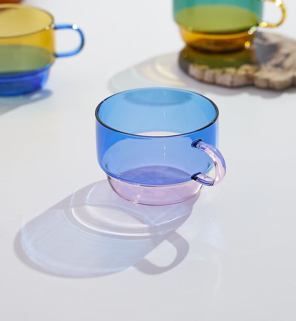 collex「【amabro/アマブロ】 TWO TONE STACKING MUG ツートン」|食器・キッチングッズ|ブルー系その他1