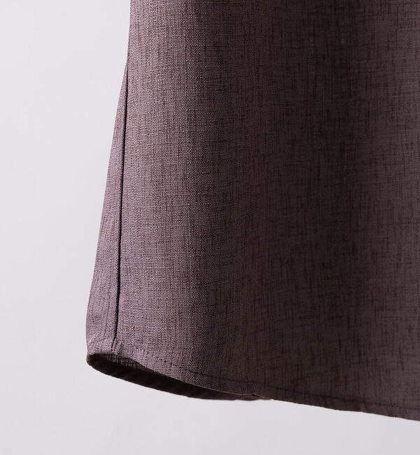 ABAHOUSE「リネンライク Vネック 半袖 シャツ」|シャツ・ブラウス|