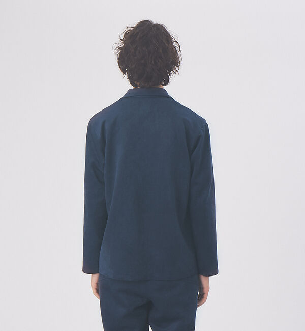 ABAHOUSE「【セットアップ対応】ネオ スエード ボタンレス  カーディガン ジャケット」|その他|