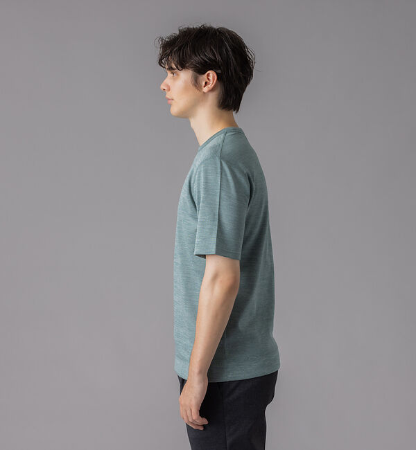 ABAHOUSE「【リバーシブル仕様】抗菌防臭加工 半袖 Tシャツ」|Tシャツ・カットソー|