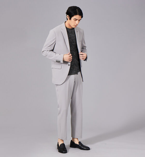 ABAHOUSE「【セットアップ対応/FLEX JACKET】マルチストレッチ ピケ セオアルファ」|その他|