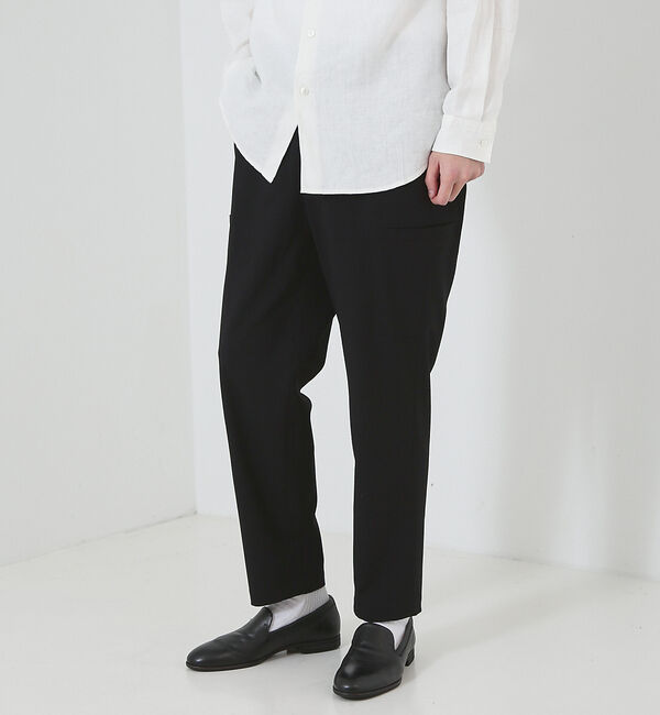 ABAHOUSE「【カーゴディティール】6ポケット スリム ストレートパンツ / スラックス」|カーゴ|