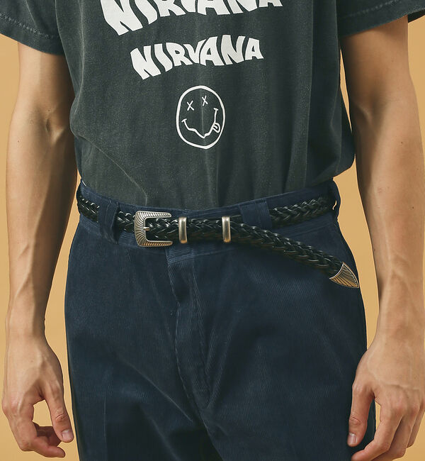 ABAHOUSE「【WEB限定】WESTERN BELT/ レザーウエスタンベルト」|ベルト|