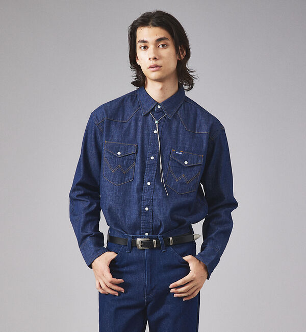 ABAHOUSE「【WEB限定】WESTERN BELT/ レザーウエスタンベルト」|ベルト|