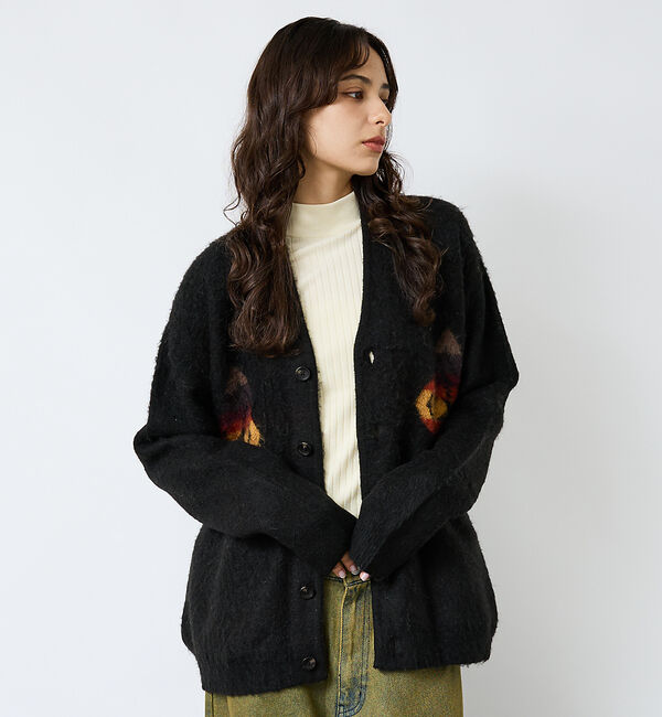 ABAHOUSE「【PENDLETON / ペンドルトン】Shaggy Cardigan / シャ」|カーディガン|