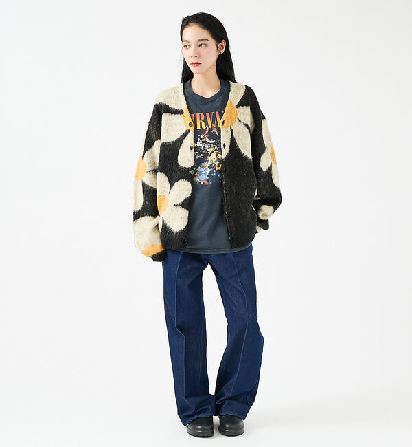 ABAHOUSE「【TOWNCRAFT / タウンクラフト】VINTAGE PATTERN SHA」|カーディガン|