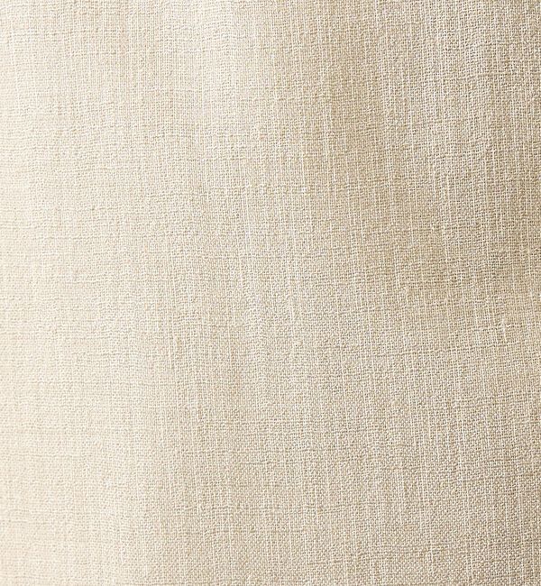 ABAHOUSE「カレンダー加工 リネンライク サマージャケット/ 軽量 ストレッチ【予約】」|ノーカラージャケット|