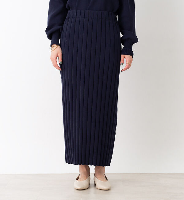 Rouge vif「ニットタイトスカート」|スカート|