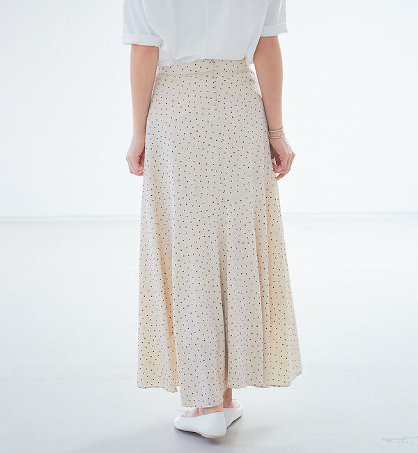 Rouge vif「ドットロングスカート」|スカート|