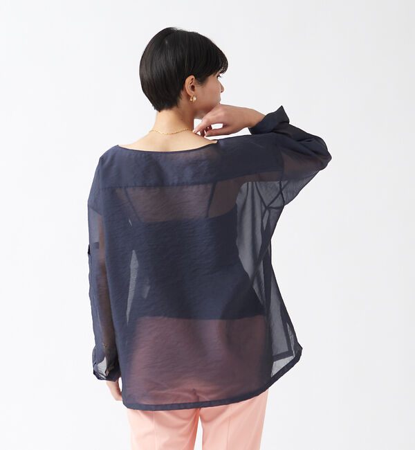 Rouge vif「シアープルオーバー」|シャツ・ブラウス|