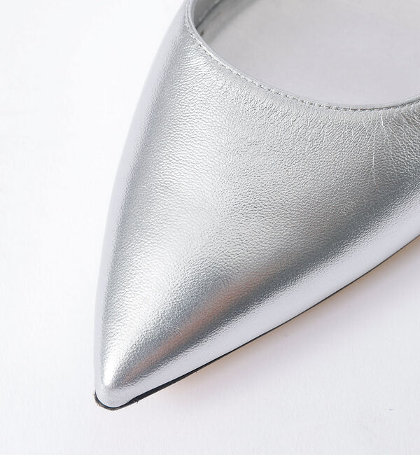 Rouge vif「【BRENTELLA/ブレンテッラ】CLARA バックスリングフラットミュール」|パンプス|