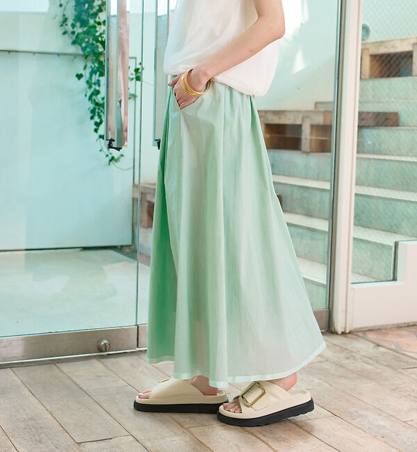 Rouge vif「イージーウエストギャザースカート」|スカート|