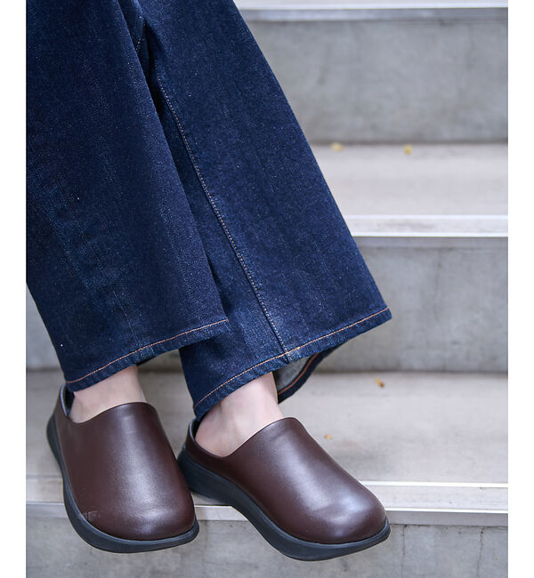 Rouge vif「【BUMPY / バンピー】 バンピーサボ / SABO / スリッポン / リ」|スニーカー|