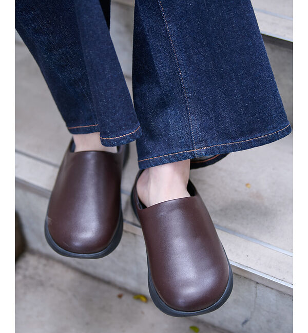 Rouge vif「【BUMPY / バンピー】 バンピーサボ / SABO / スリッポン / リ」|スニーカー|