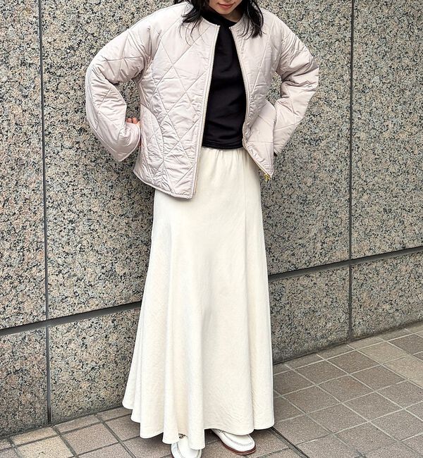 Rouge vif「リバーシブルパネトレーションファーキルトブルゾン」|ブルゾン・スタジャン|