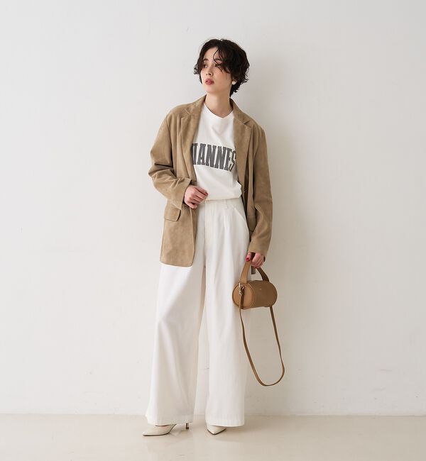 Rouge vif「【REMI RELIEF/レミレリーフ】別注 VANNES ロゴTEE/Tシャツ」|Tシャツ・カットソー|