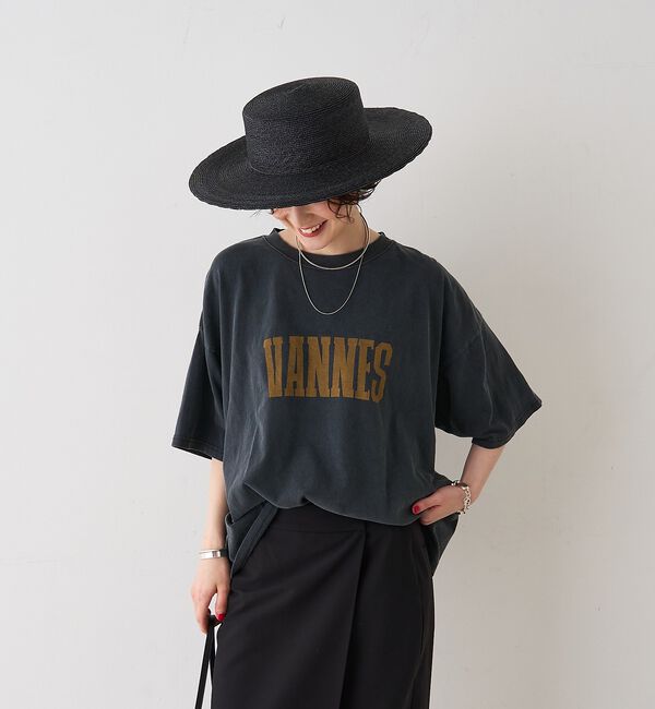 Rouge vif「【REMI RELIEF/レミレリーフ】別注 VANNES ロゴTEE/Tシャツ」|Tシャツ・カットソー|