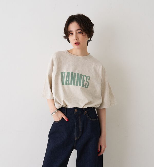 Rouge vif「【REMI RELIEF/レミレリーフ】別注 VANNES ロゴTEE/Tシャツ」|Tシャツ・カットソー|