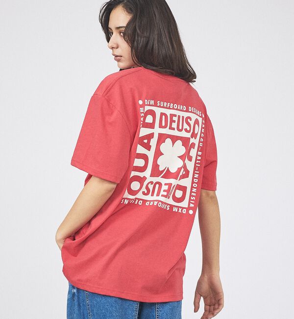 Rouge vif「【Deus Ex Machina/デウスエクスマキナ】Quad Tee / ロゴ」|Tシャツ・カットソー|