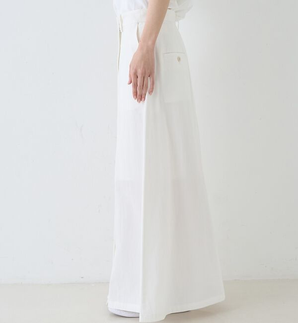 Rouge vif「サイドタックフレアロングスカート」|スカート|