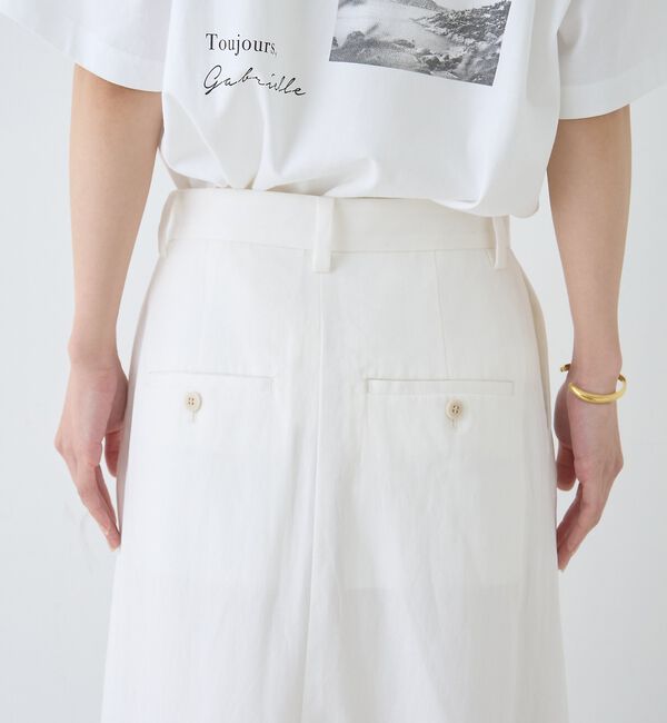 Rouge vif「サイドタックフレアロングスカート」|スカート|