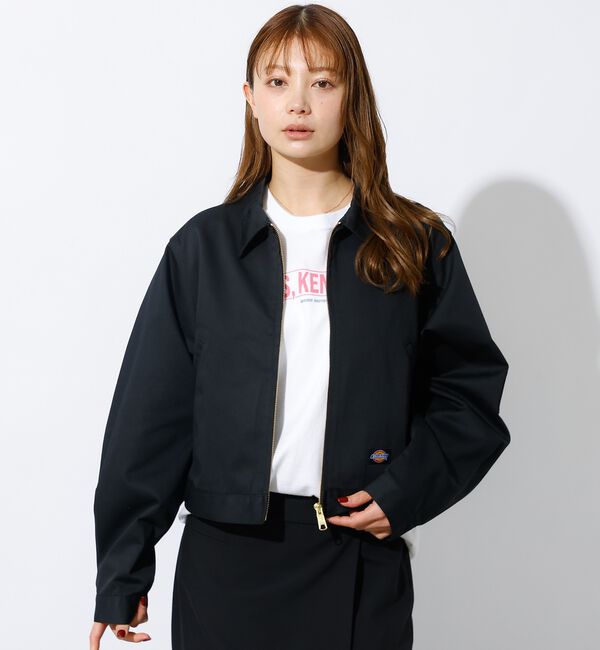 Rouge vif「【Dickies/ディッキーズ】Short Eisenhower Jacket」|ブルゾン・スタジャン|
