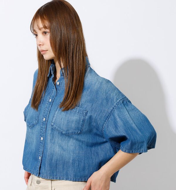 Rouge vif「【Healthy denim / ヘルシーデニム】Breezy Rosehip/」|シャツ・ブラウス|