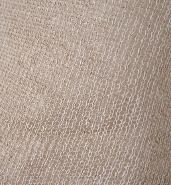 Rouge vif「【定番人気】【2026SS新作】前後2WAYペーパーメッシュニットプルオーバー【」|ニット・セーター|