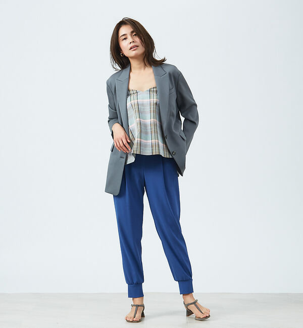 qualite「ブライトチェックビスチェ」|その他|