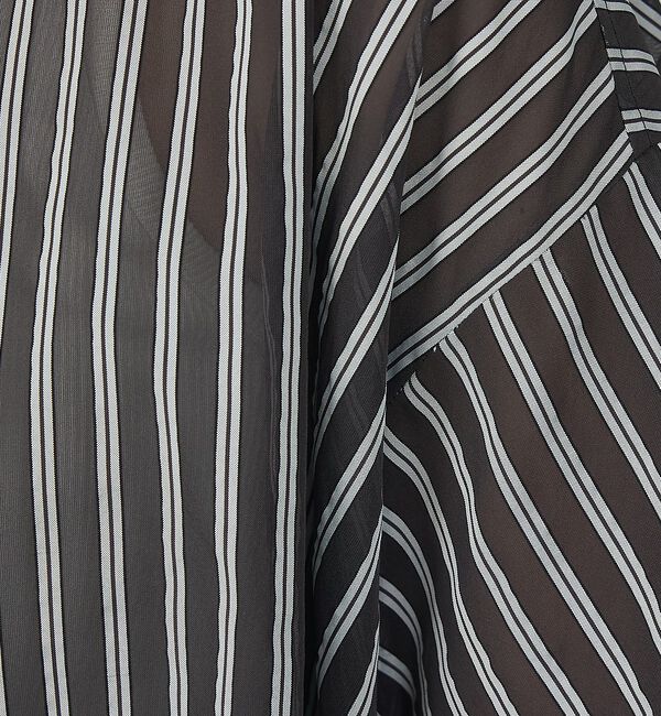 qualite「【シルエット調整可能】フォルムドロストブラウス【予約】」|シャツ・ブラウス|