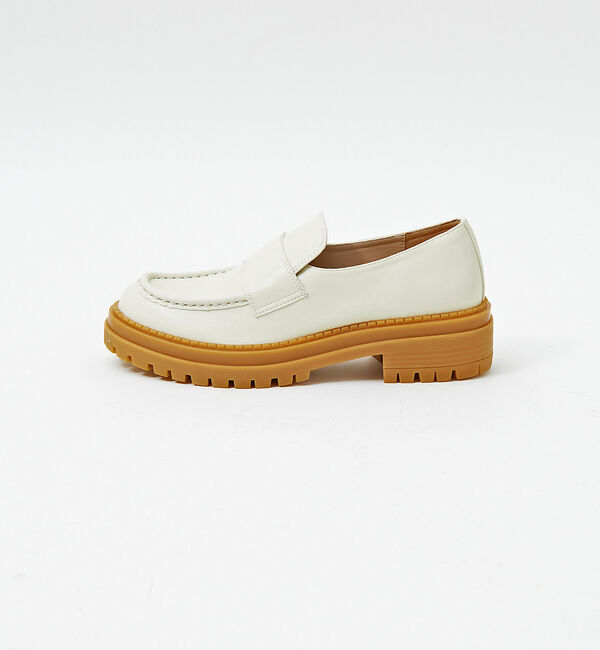 AU BANNISTER「【晴雨兼用】厚底ローファー」|ローファー|